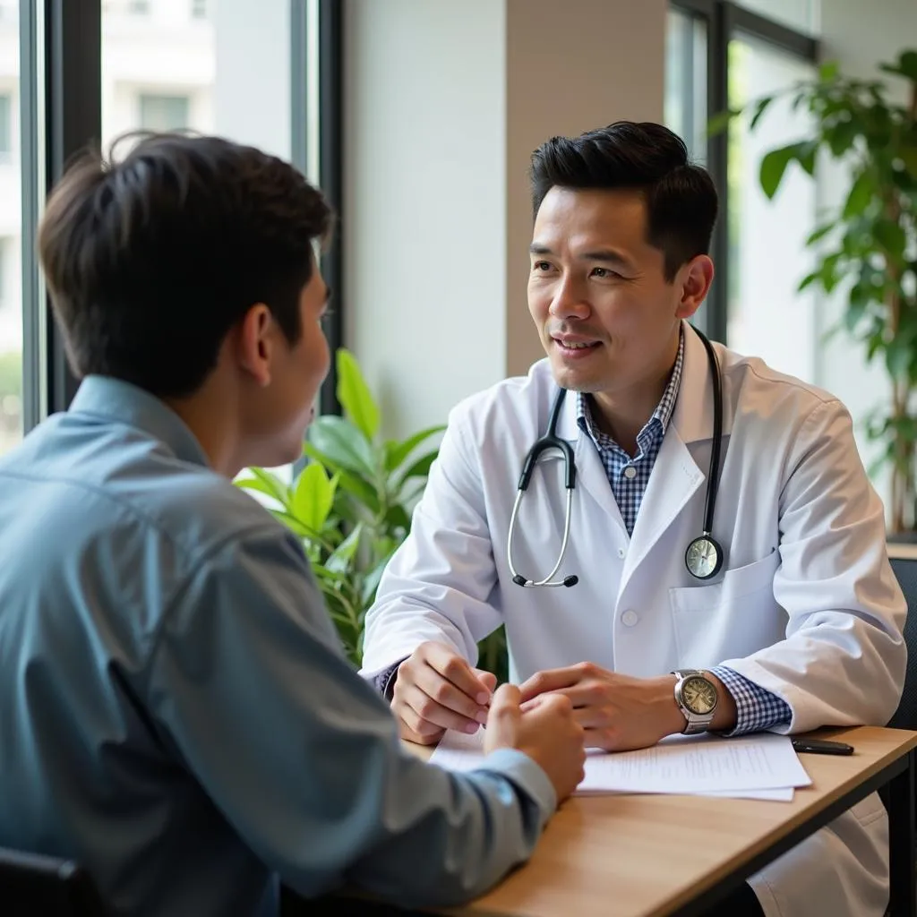 Doctor Patient Consultation Hanoi