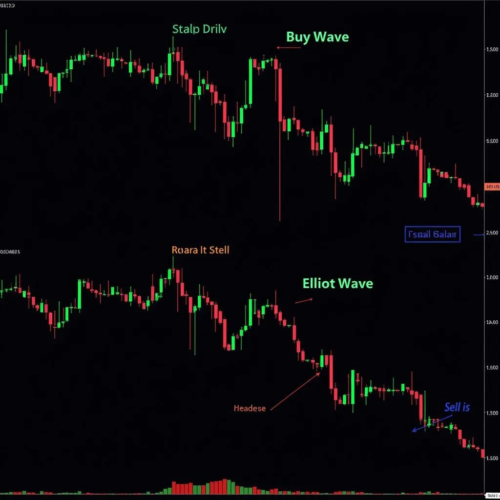 Elliott Wave Trading Chart Example