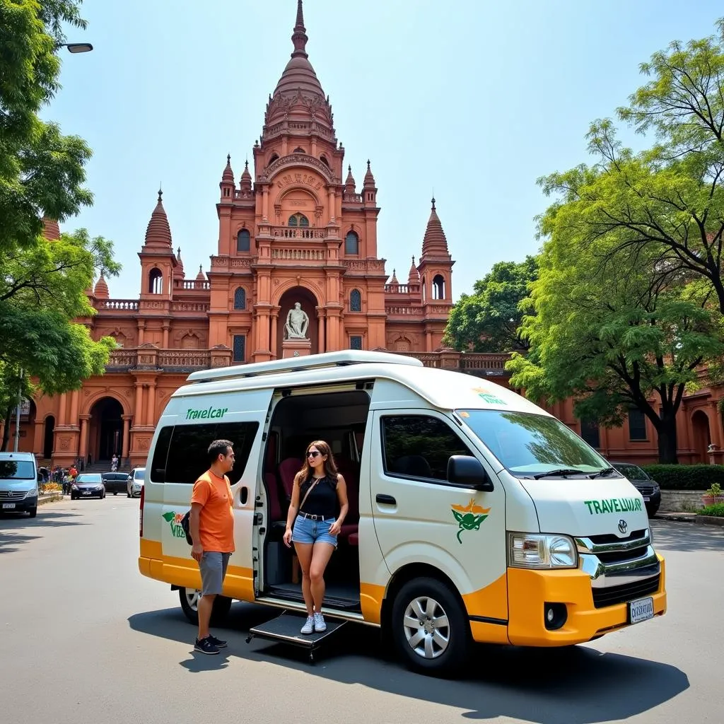 Exploring Hanoi's Landmarks with TRAVELCAR