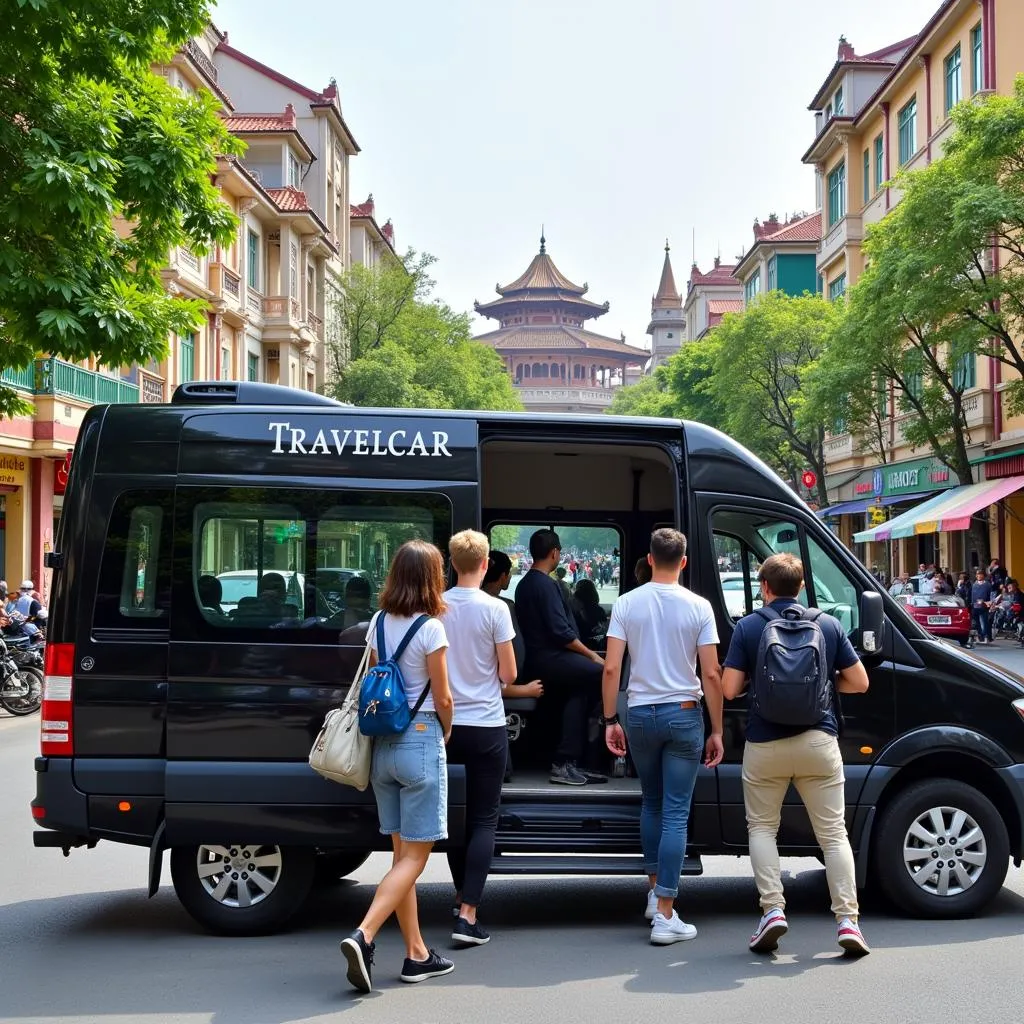 Exploring Hanoi with TRAVELCAR