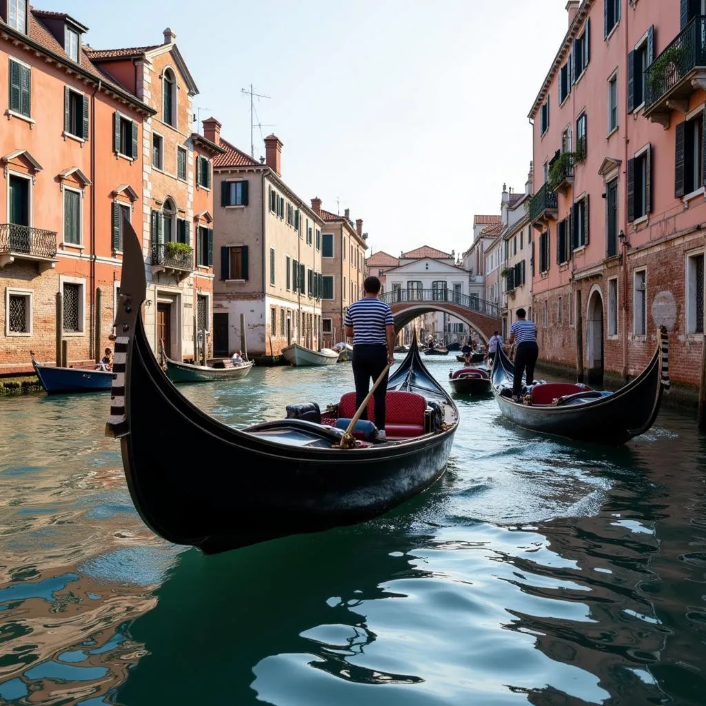 Gondola Ride Through the Picturesque Canals of Venice