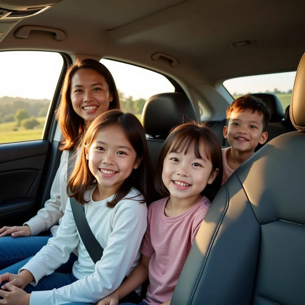 Family Traveling in a Ciaz 2019