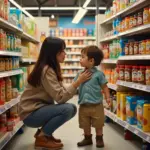 Searching for Heinz Baby Food in a Hanoi Supermarket