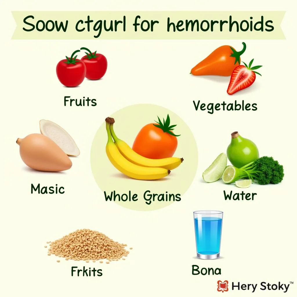 Foods that are beneficial for hemorrhoids