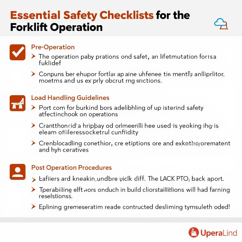 Forklift Safety Checklist