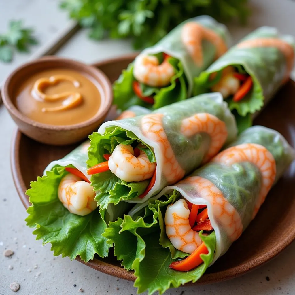 Fresh Vietnamese Spring Rolls