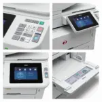 Fuji Xerox printer features close-up