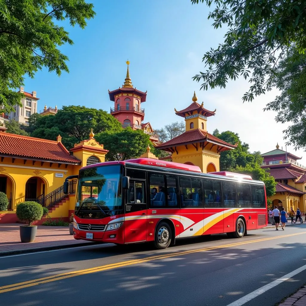 24-Seater Bus Rental in Hanoi