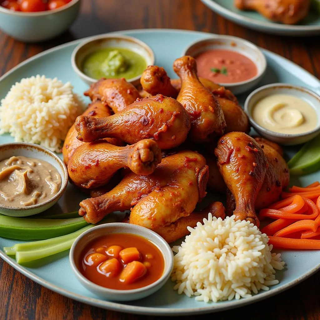 Hanoi Boiled Chicken Platter