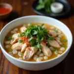 Hanoi-style chicken congee