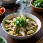 Hanoi chicken pho for pregnant women