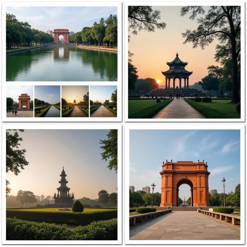 Hanoi landmarks captured using Huji Cam