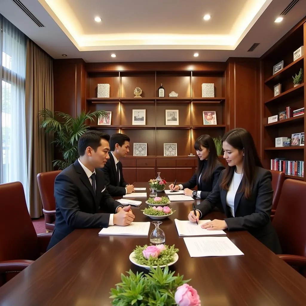 Hanoi law firm offering notary services