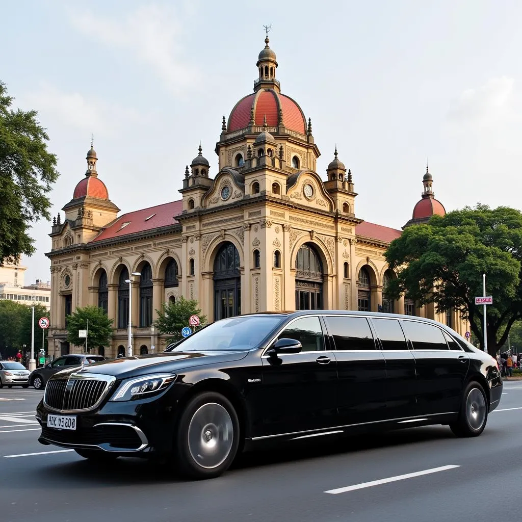 black-limousine-driving-past-hanoi-opera-house