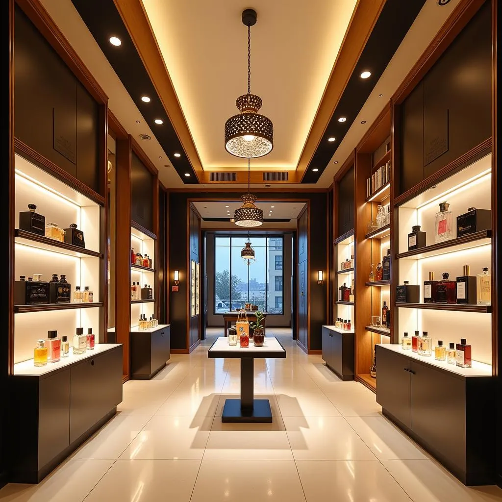 Hanoi luxury department store interior