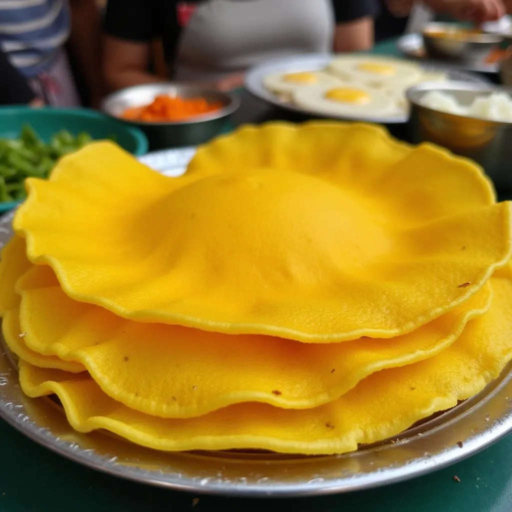 Lá Han at Hanoi Market