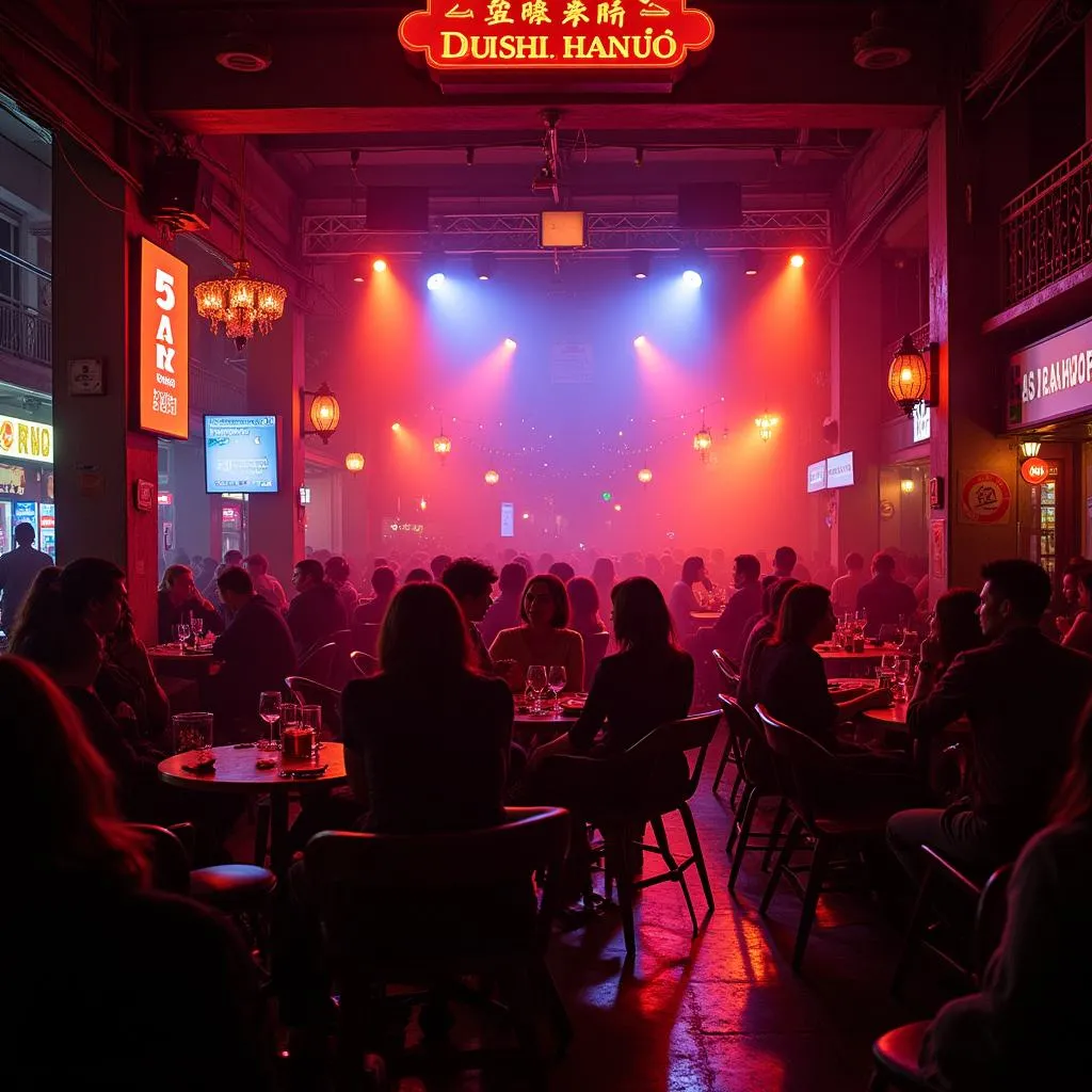 Hanoi nightlife scene