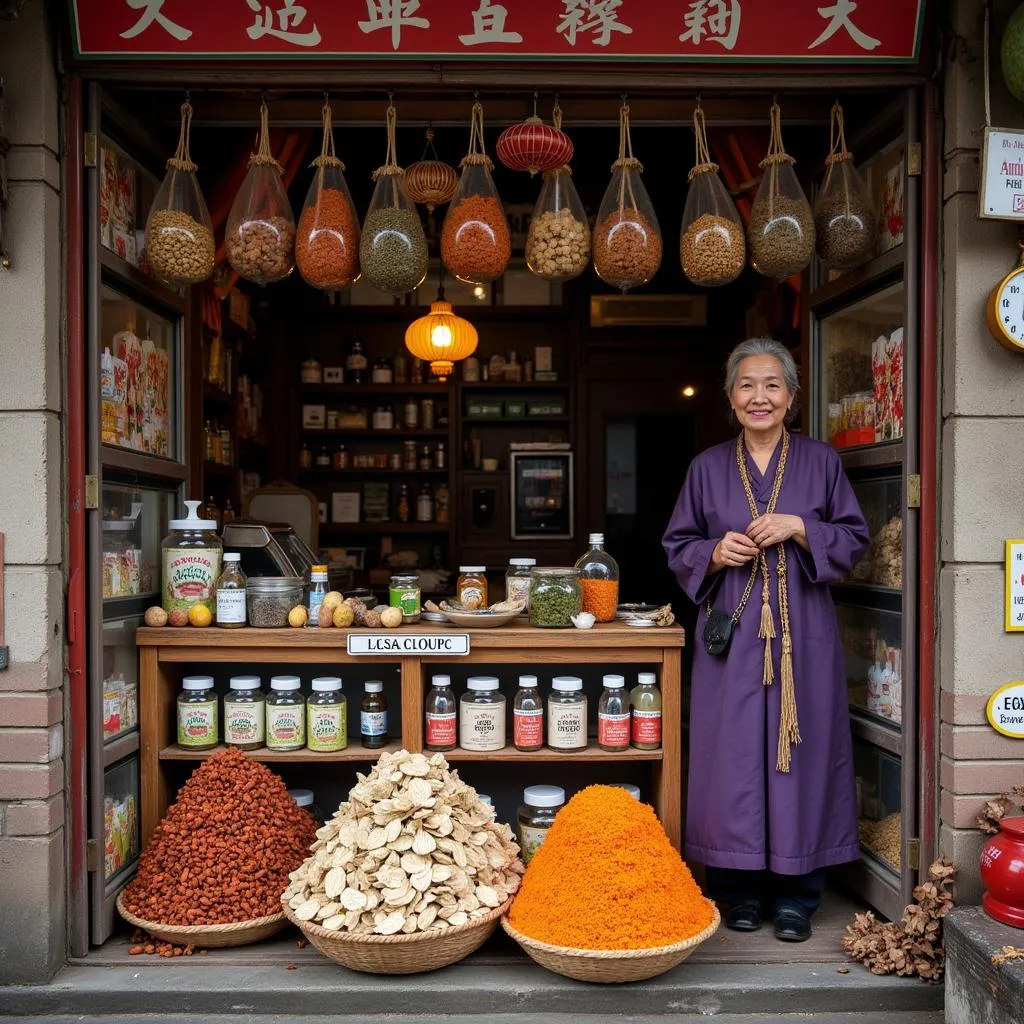 Herbal Remedies in Hanoi's Old Quarter