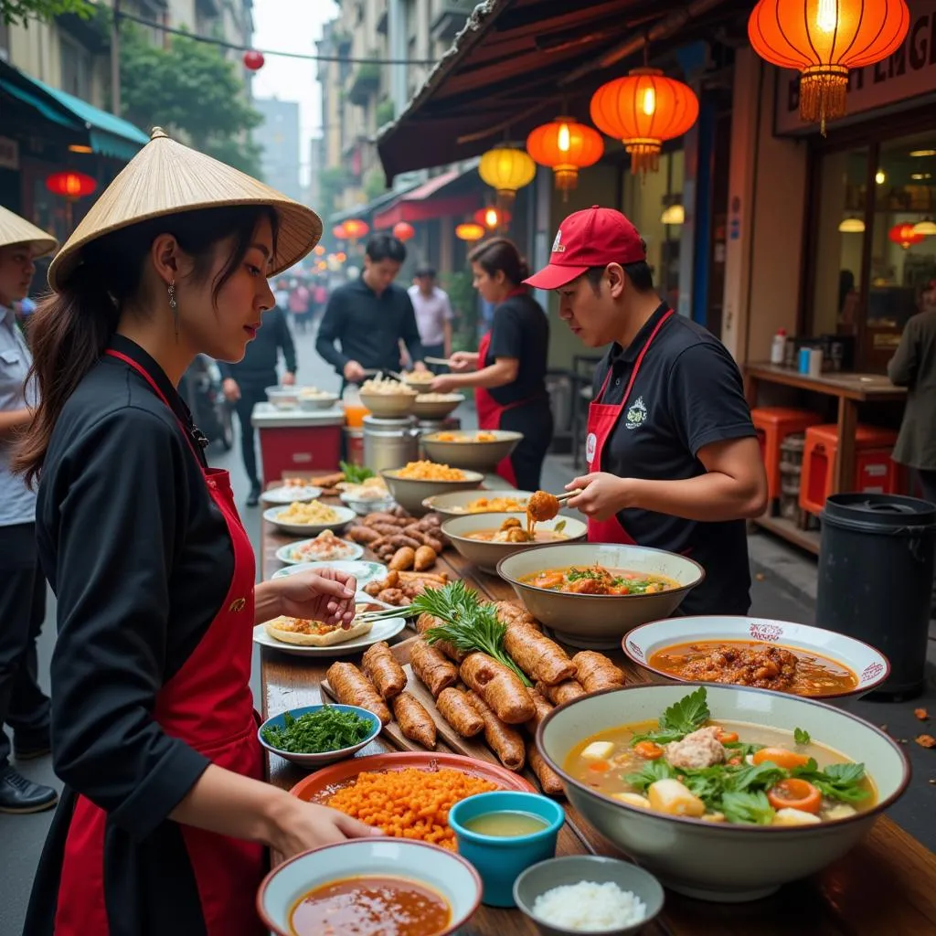 Hanoi Old Quarter Street Food