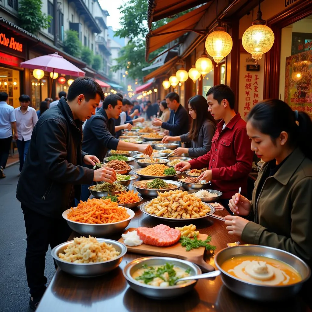 Hanoi Old Quarter Street Food