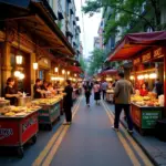 Hanoi Old Quarter Street Food Scene