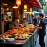 Hanoi Old Quarter Street Food Scene