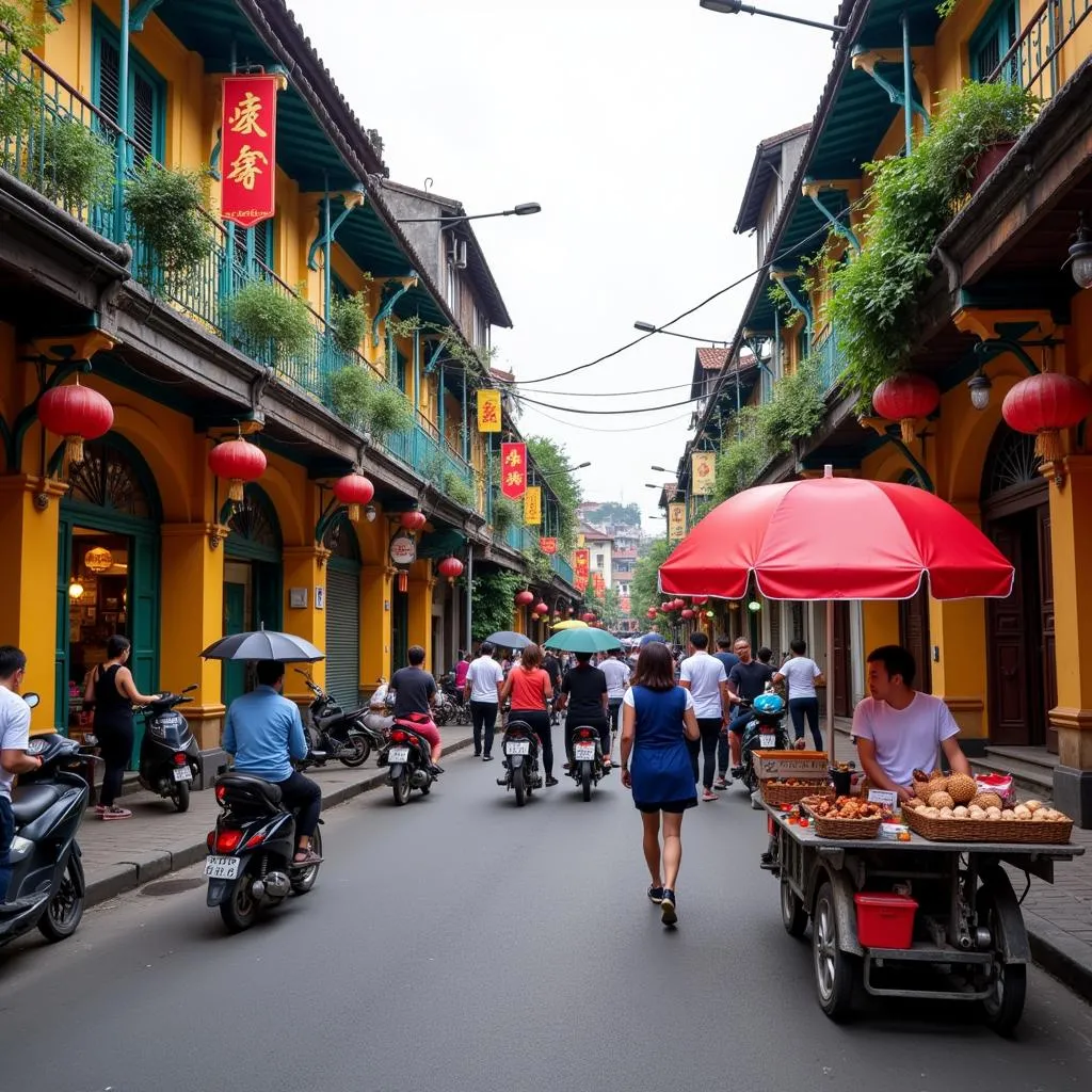 Hanoi Old Quarter Street Vendor