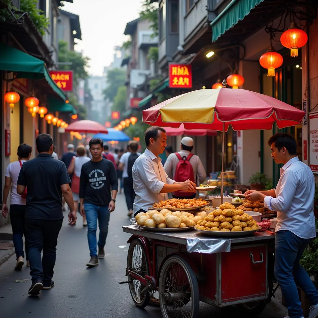 Hanoi Old Quarter Street Vendor