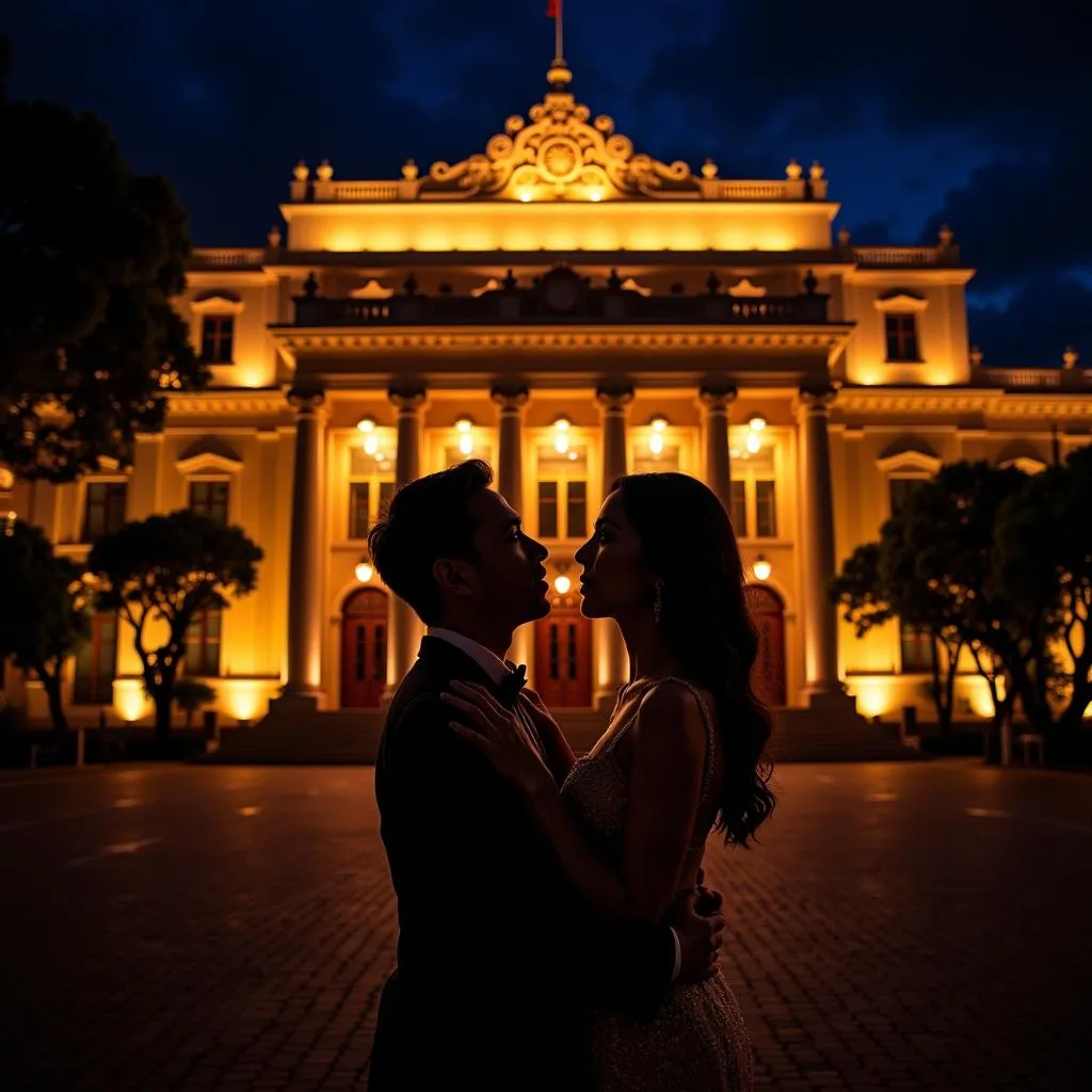 Hanoi Opera House pre-wedding photoshoot