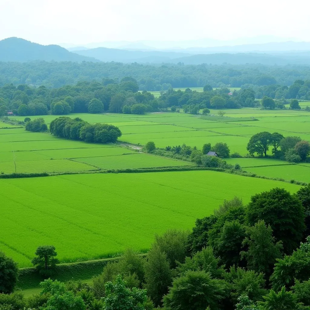 Nature on the Outskirts of Hanoi