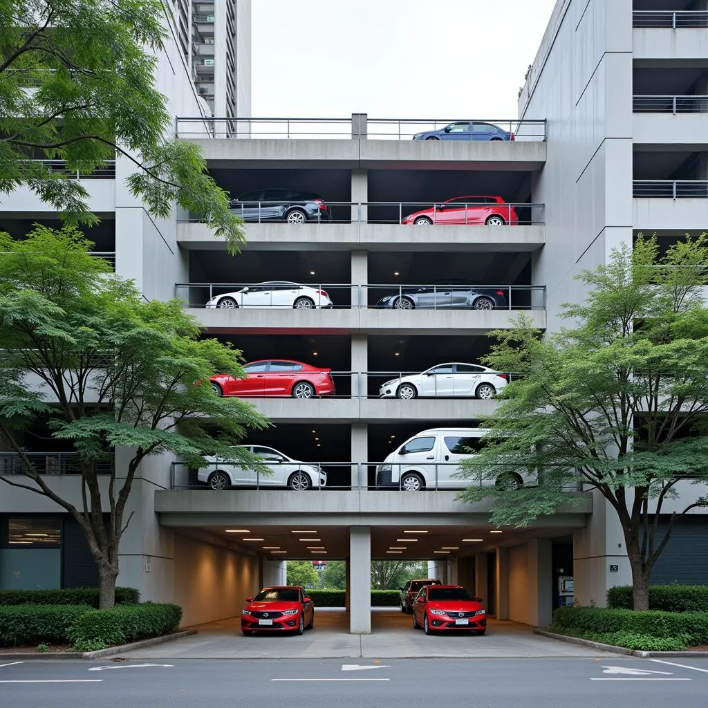 Hanoi Parking Garage