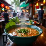 Hanoi Pho Street Stall