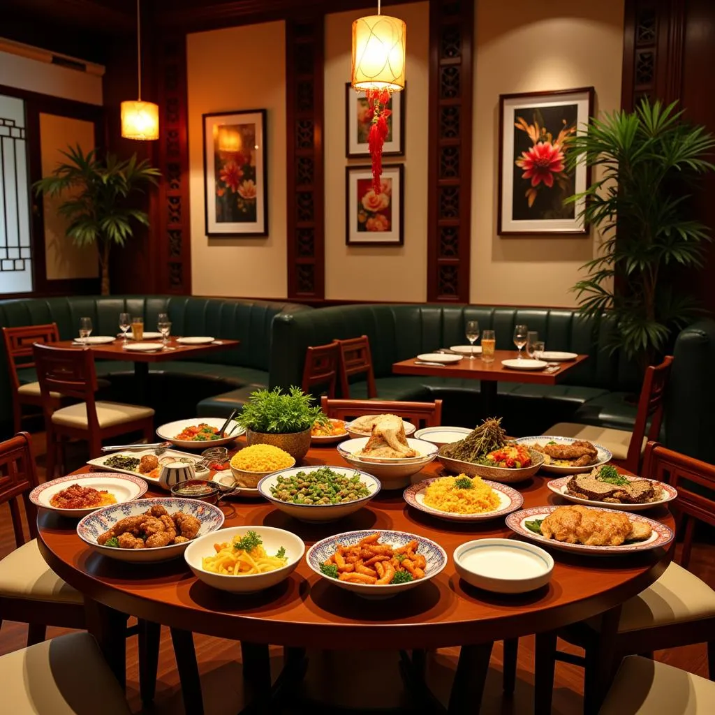 Hanoi restaurant specializing in Chinese-Vietnamese cuisine