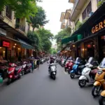 Hanoi scooter rental shops