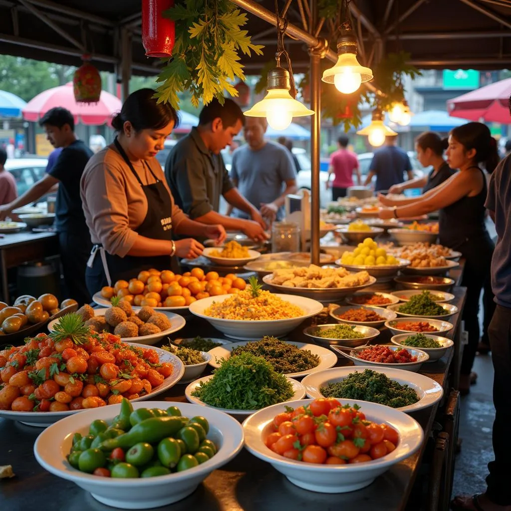 Hanoi Street Food Market