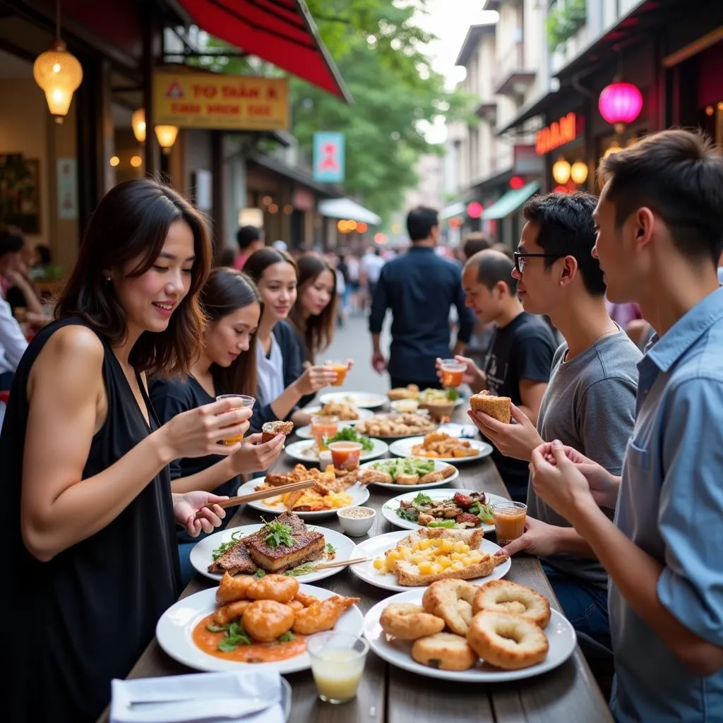 Hanoi street food tour