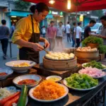 Hanoi Street Food Vendor