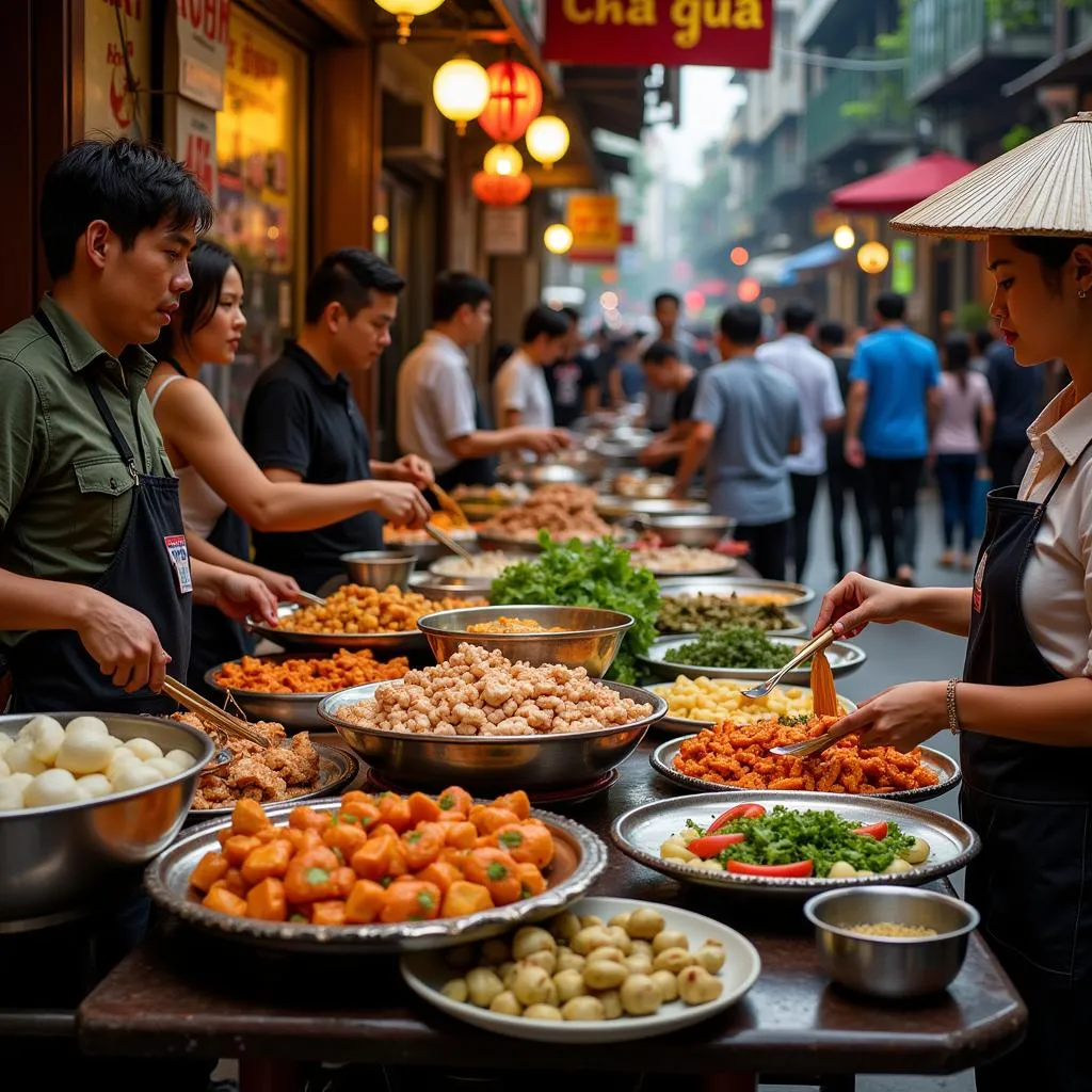 Hanoi Street Food Vendors