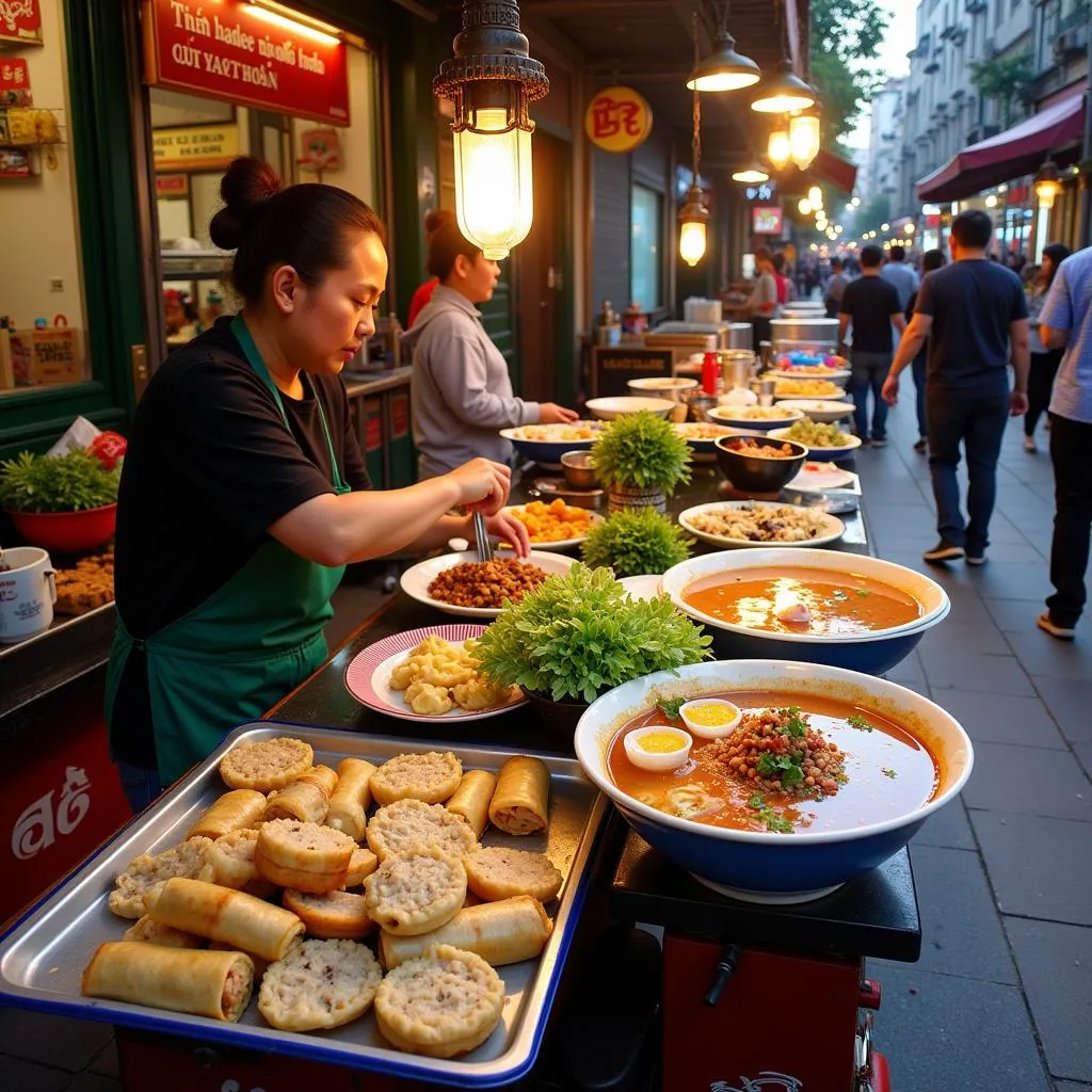 Hanoi Street Food Vendors