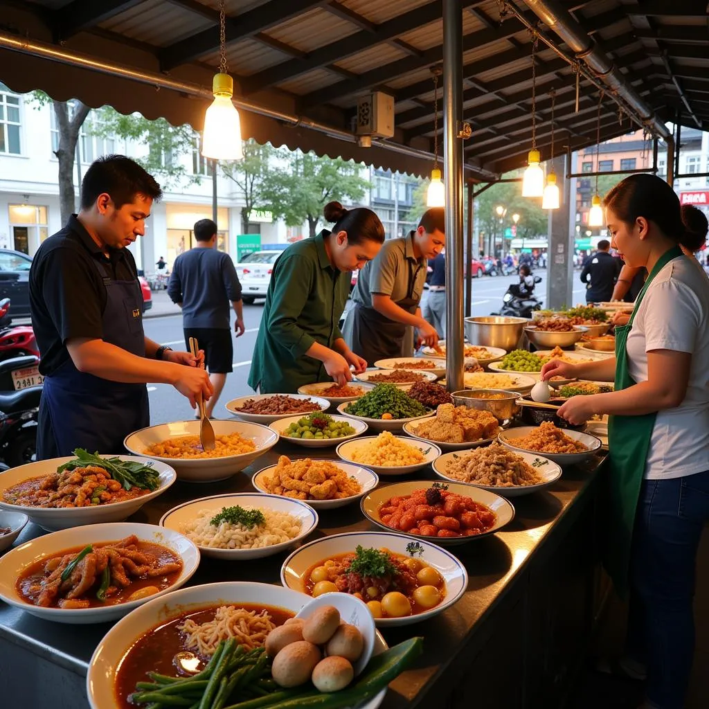 Hanoi Street Food Vendors