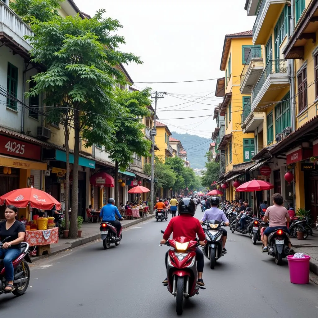 Hanoi Street Scene