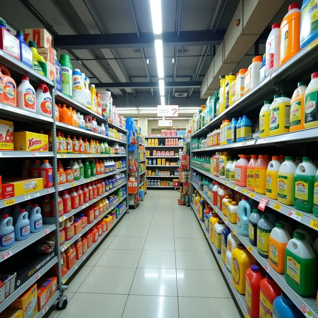 Hanoi Supermarket Cleaning Supplies