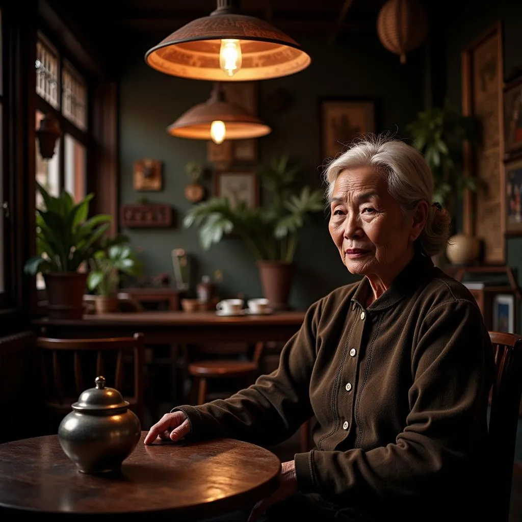 Whispers of Wisdom in a Hanoi Tea Shop