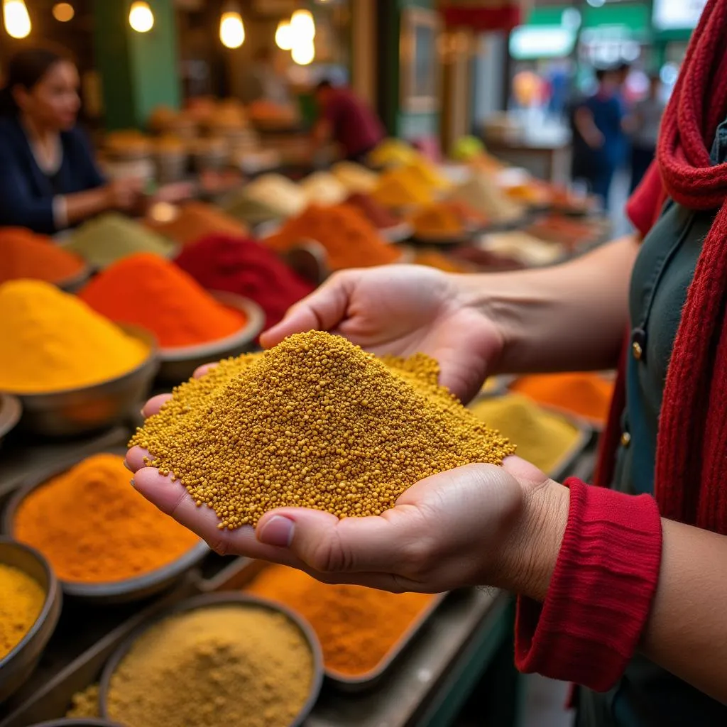 Hanoi Traditional Market Mustard Seeds