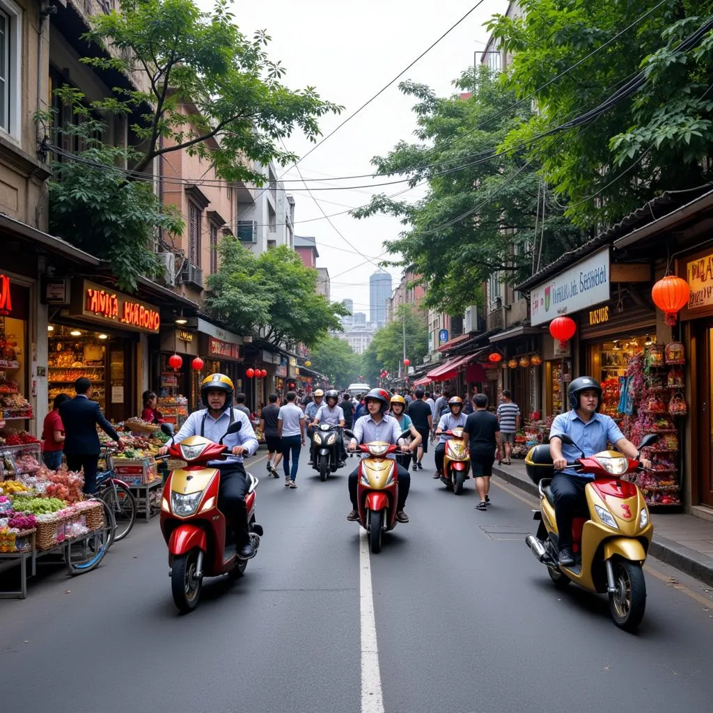 Navigating Hanoi Traffic