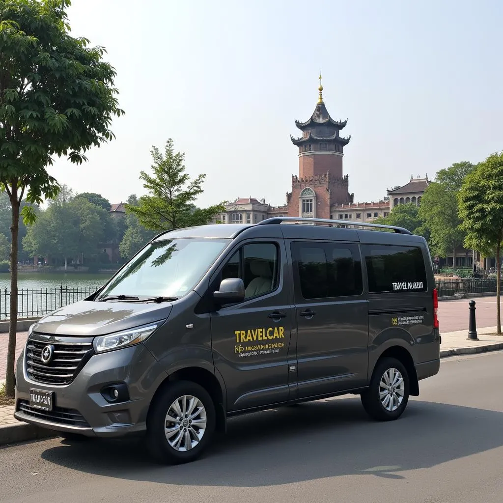 Hanoi Travelcar exploring Hoan Kiem Lake