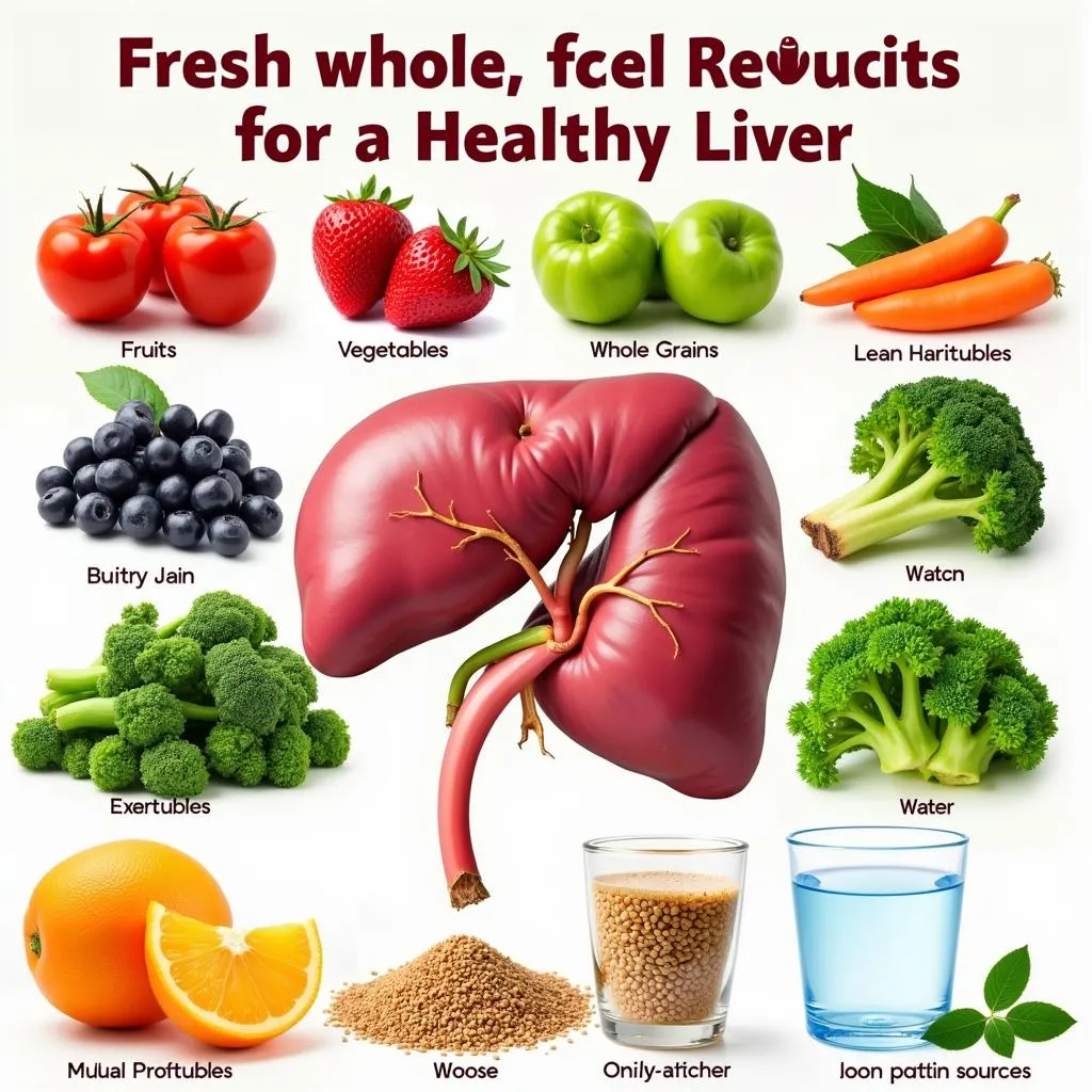 Healthy liver-friendly foods