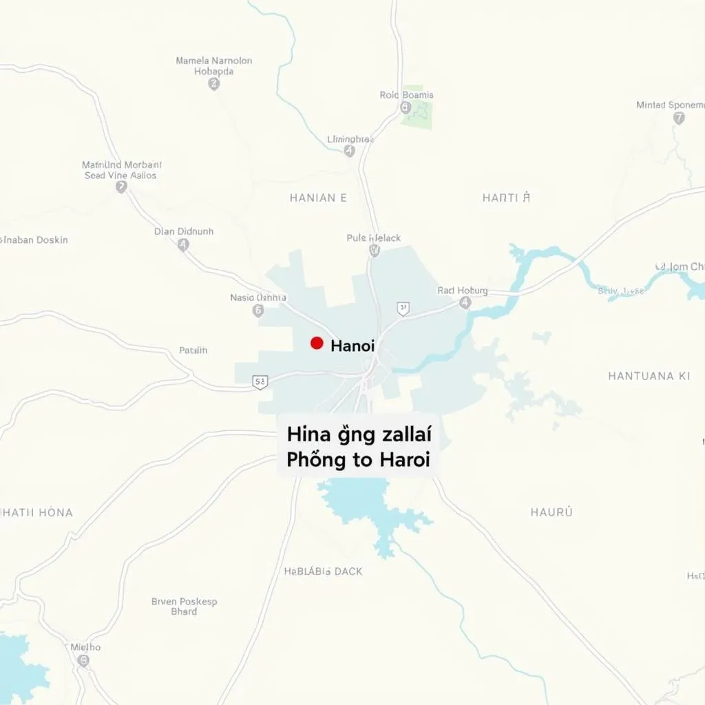 Hoang Mai District map