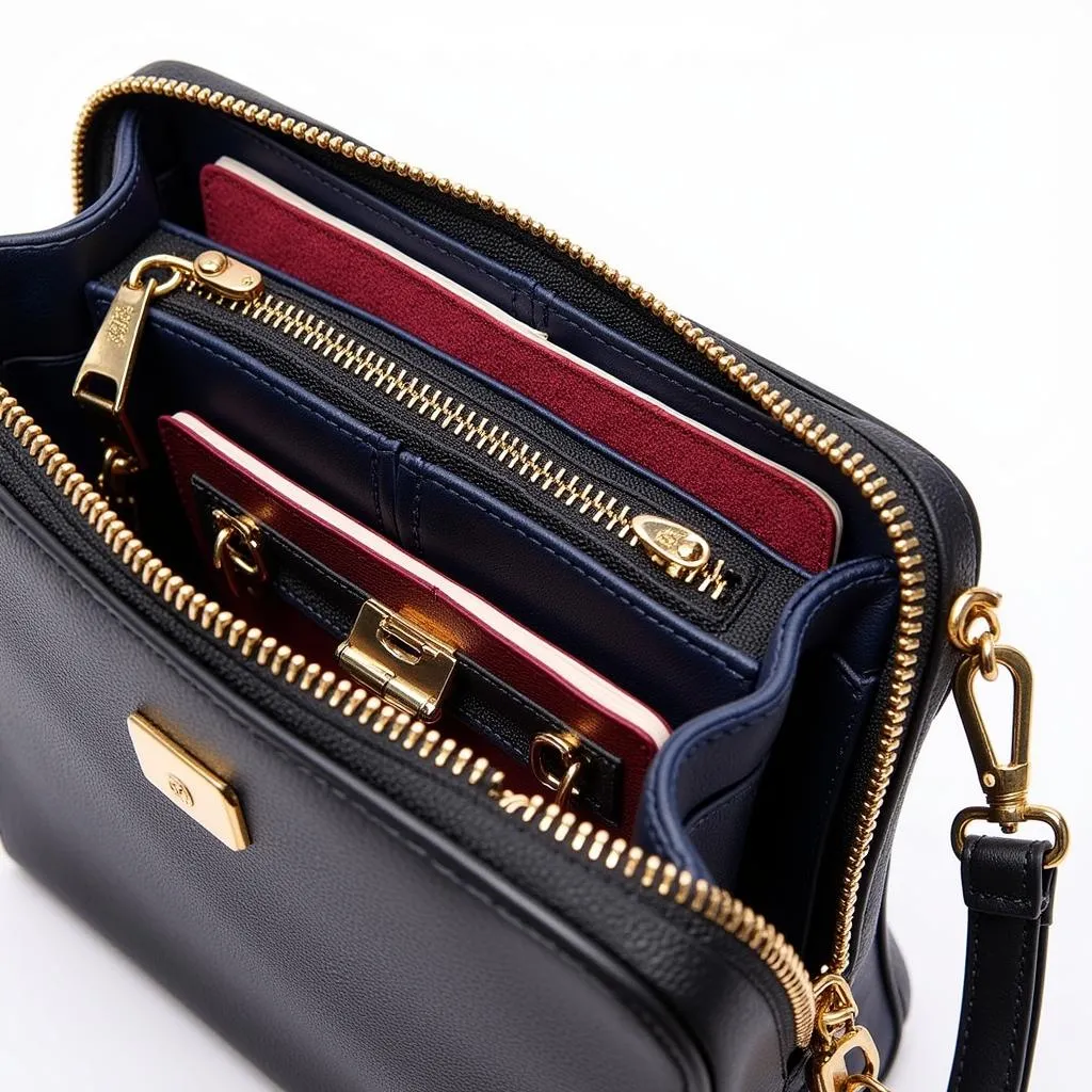 Travel Purse with Hidden Compartments