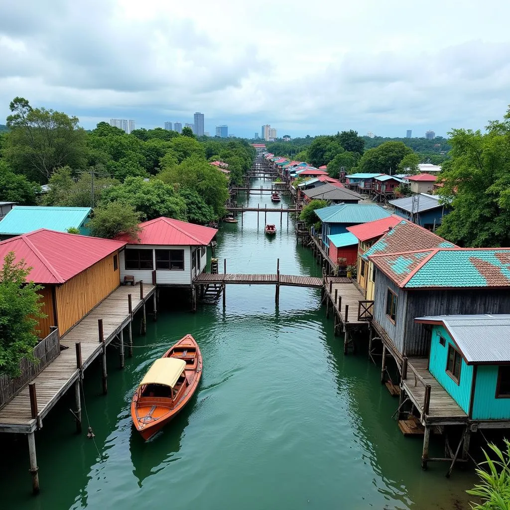 Kampong Ayer water village